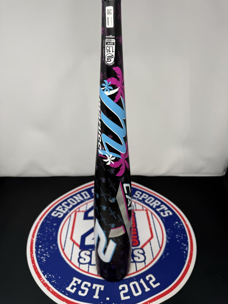 BASEBALL Marucci Cat X2 "Vice" Alloy -10 Used USSSA Baseball Bat 28 inch, 18 ounce Marucci
