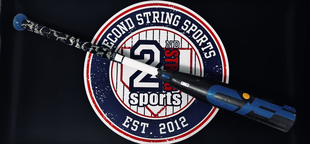 BASEBALL 2022 Demarini CF -10 Used USA Baseball Bat 29 inch, 19 ounce Demarini 29 19 Grey Blue Used
