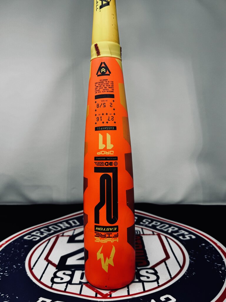 BASEBALL 2025 Easton Hype Fire -11 USA Baseball Bat 27 inch, 16 ounce Easton
