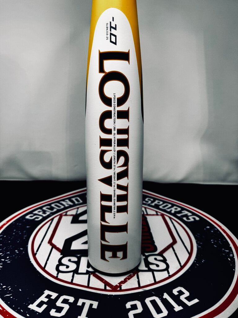 BASEBALL 2025 Louisville Slugger Savannah Banana Jr Big Barrel -10 Used USSSA Baseball Bat 27 inch, 17 ounce Louisville Slugger