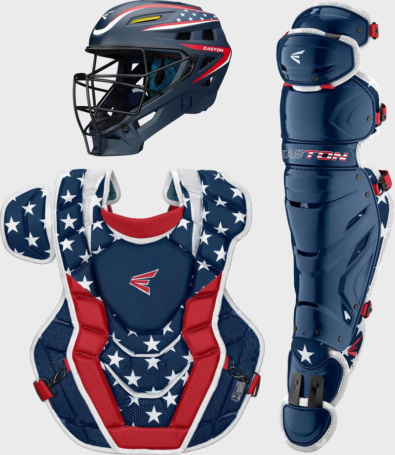 Baseball Catcher Set Easton Elite X NOCSAE