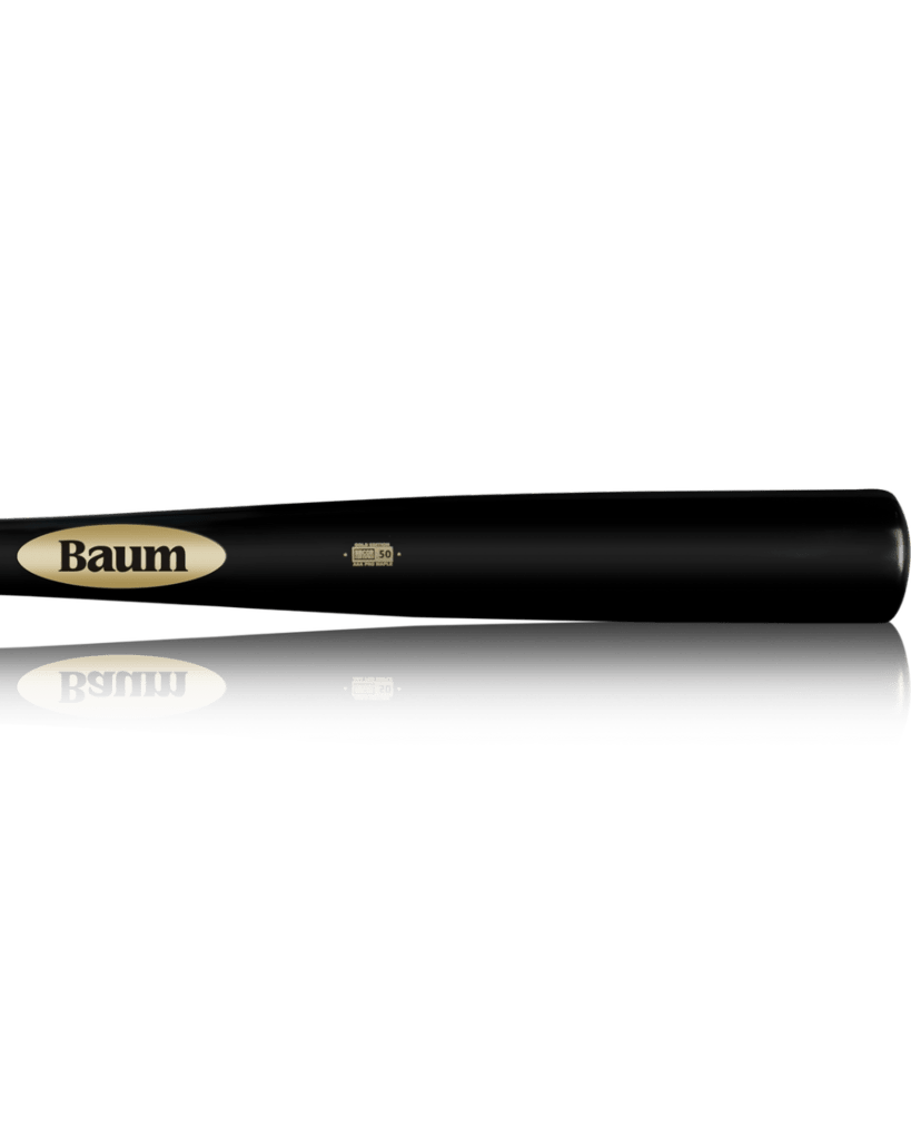 Baum Baum Bat Gold Stock AAA Pro Maple Balanced Composite Wood BBCOR - Standard Handle at 2nd String Sports Stuarts Draft VA