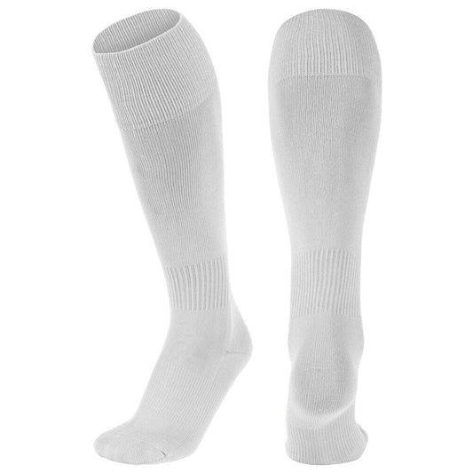 Champro AS1 Knee High Pro Socks (Multiple Colors) - All Sports - White New - 2nd String Sports