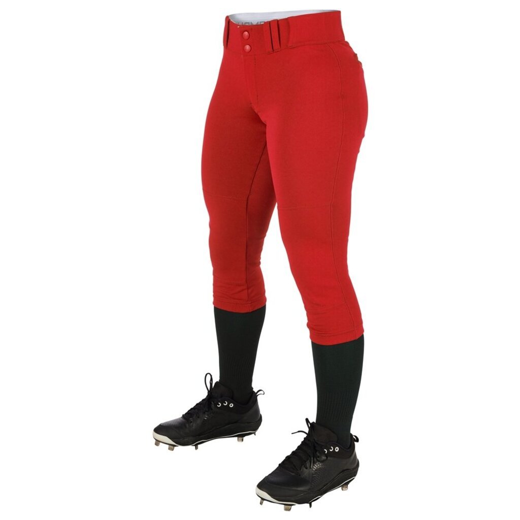 Champro BP11 Tournament Fastpitch Softball Pants - Multiple Colors (Girls and Womens) - Red New - 2nd String Sports