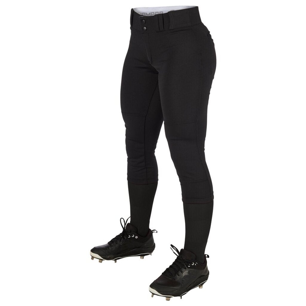 Champro BP11 Tournament Fastpitch Softball Pants - Multiple Colors (Girls and Womens) - Black New - 2nd String Sports