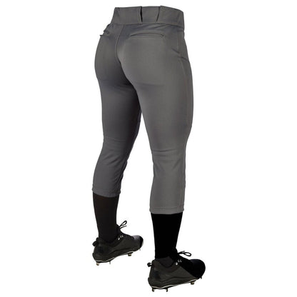 Champro BP11 Tournament Fastpitch Softball Pants - Multiple Colors (Girls and Womens) - Womens 2XL Graphite New - 2nd String Sports