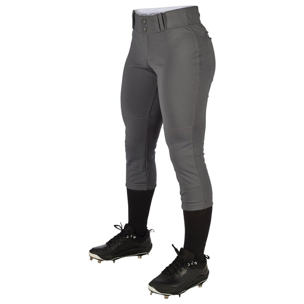 Champro BP11 Tournament Fastpitch Softball Pants - Multiple Colors (Girls and Womens) - Graphite New - 2nd String Sports