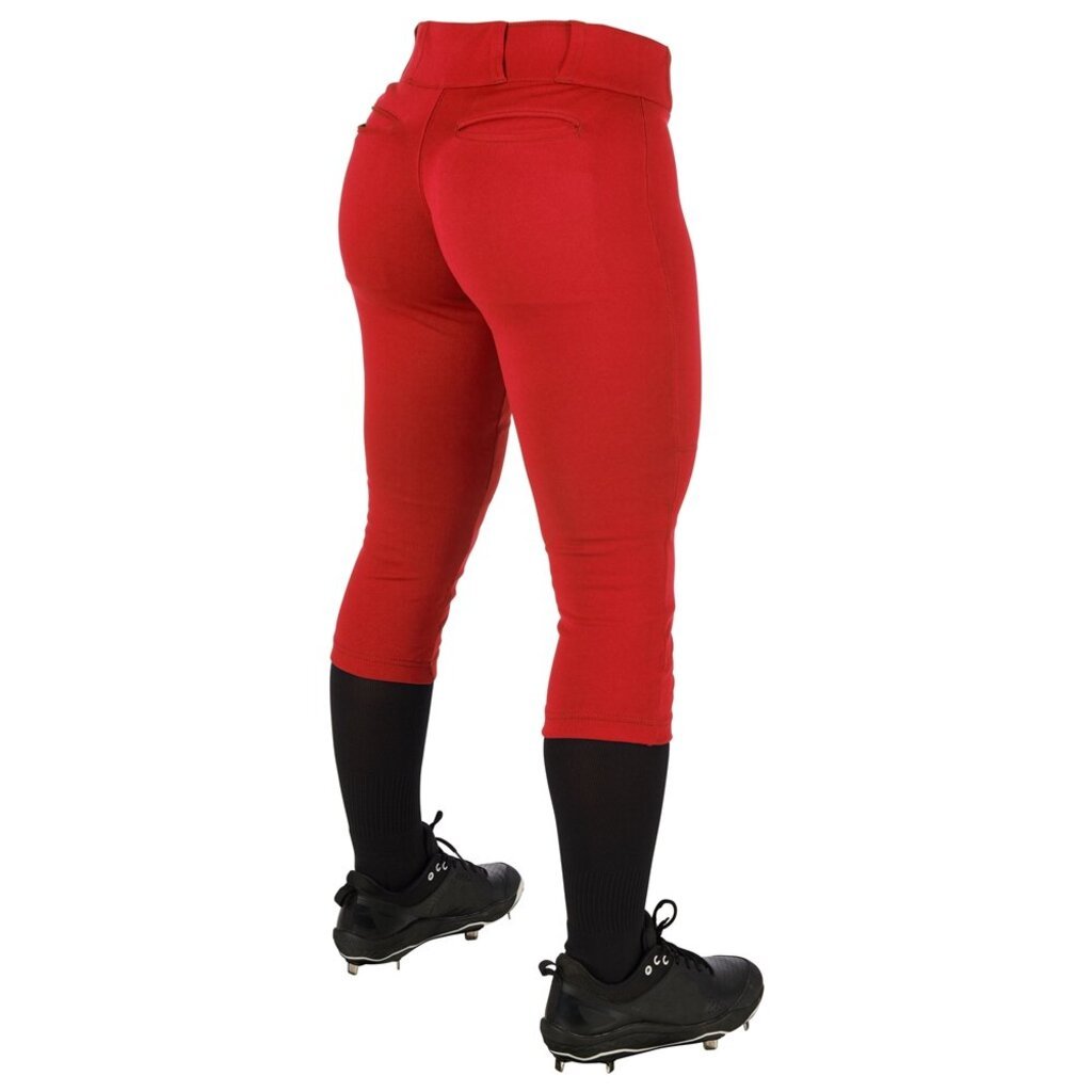 Champro BP11 Tournament Fastpitch Softball Pants - Multiple Colors (Girls and Womens) - Red New - 2nd String Sports
