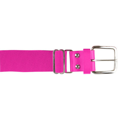 Champro Brute Adjustable Baseball & Softball Belt (Multiple Colors) - Youth Optic Pink New - 2nd String Sports