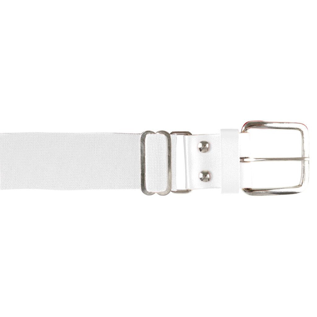 Champro Brute Adjustable Baseball & Softball Belt (Multiple Colors) - White New - 2nd String Sports