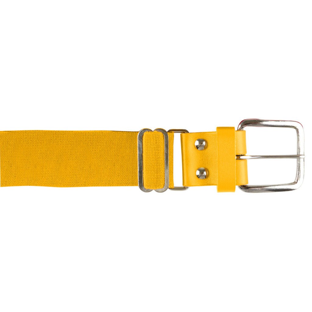 Champro Brute Adjustable Baseball & Softball Belt (Multiple Colors) - Gold New - 2nd String Sports