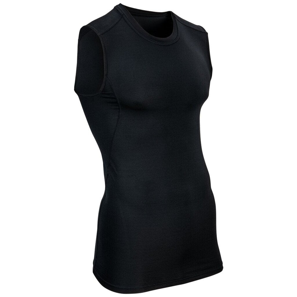 Champro Lightning Dri Gear Sleeveless Compression Shirt (Youth and Adult) - Adult S Black New - 2nd String Sports