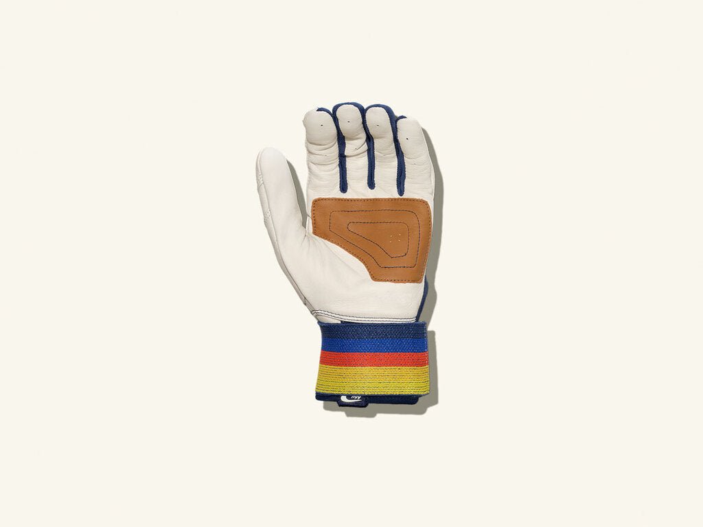 Combat Combat MFG LE Coastal Series Long Strap Adult Batting Gloves - Cream at 2nd String Sports Stuarts Draft VA