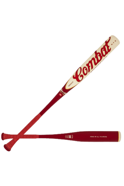 Combat MFG Spec A1 Red Rider BBCOR Baseball Bat - Steel Horses Drop - Red New - 2nd String Sports