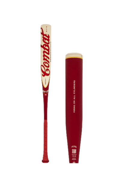 Combat MFG Spec A1 Red Rider BBCOR Baseball Bat - Steel Horses Drop - - 2nd String Sports
