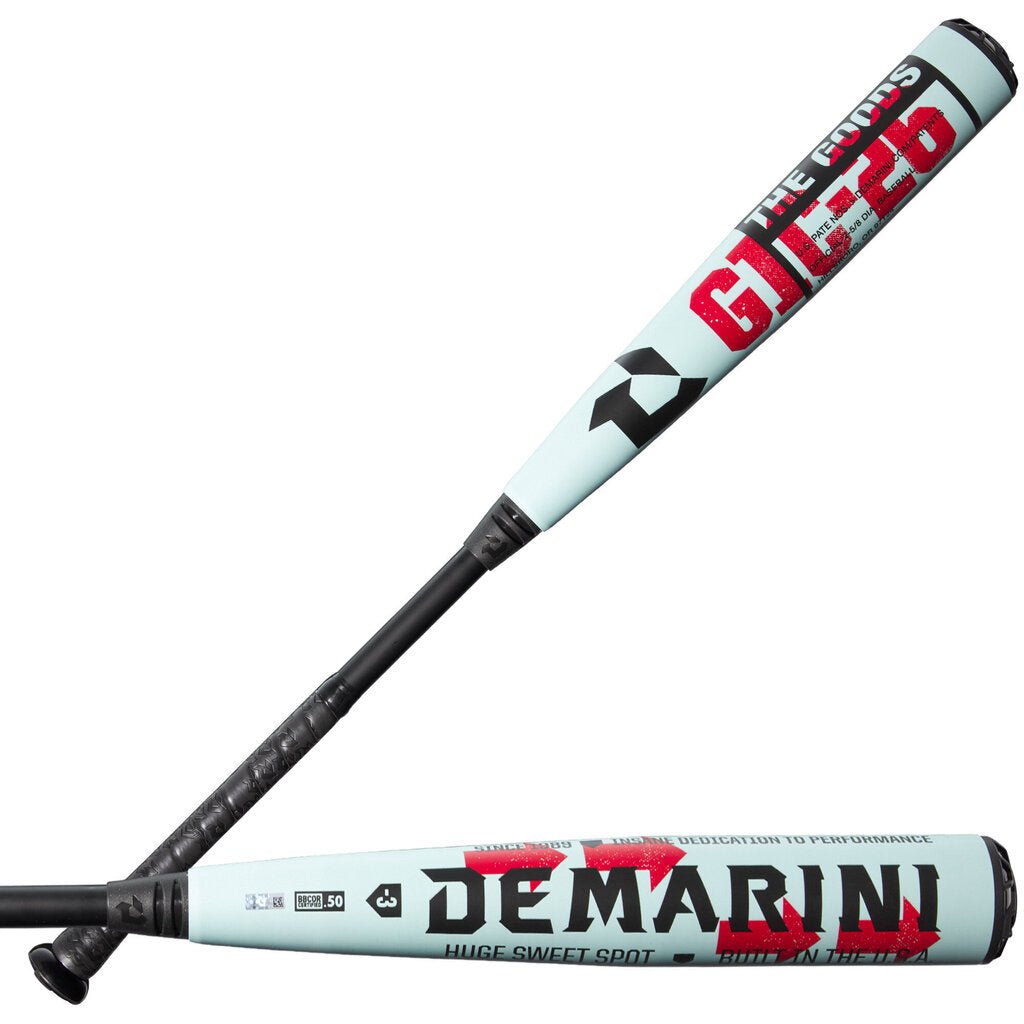 2026 Demarini The Goods BBCOR Baseball Bat - Blue Red New - 2nd String Sports