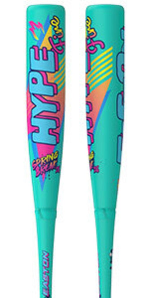 Easton 2026 Easton Hype Fire LE Spring Break (Teal) USA Baseball Bat - 10 at 2nd String Sports Stuarts Draft VA