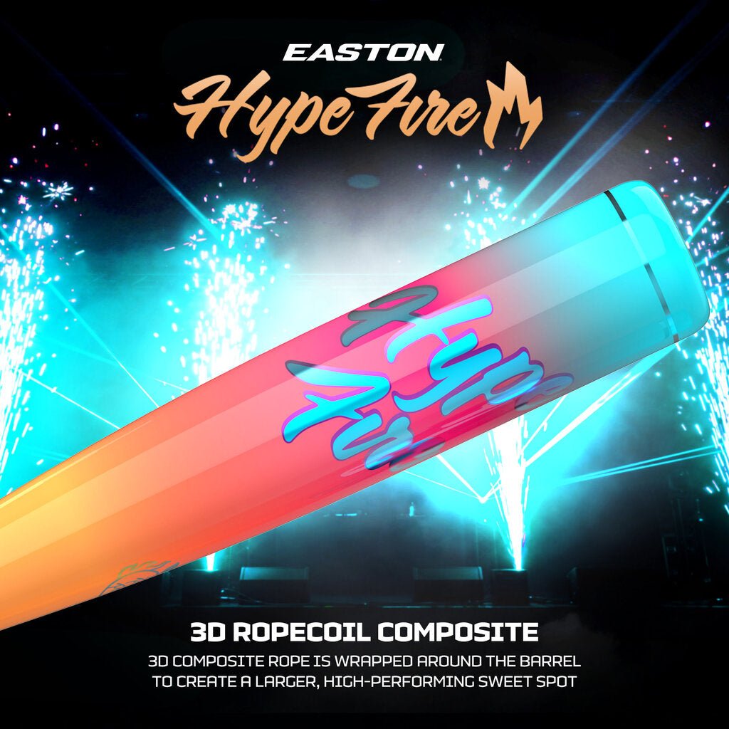 Easton 2027 Easton Hype Fire USA Baseball Bat -10 at 2nd String Sports Stuarts Draft VA