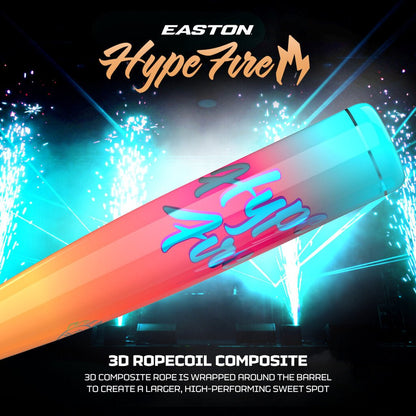 Easton 2027 Easton Hype Fire USA Baseball Bat -10 at 2nd String Sports Stuarts Draft VA