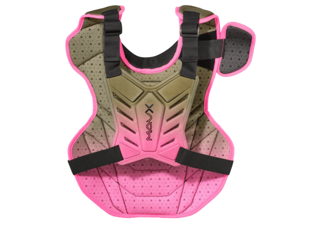 Easton Baseball Catcher Set Easton MAV X NOCSAE Limited Edition Green and Pink at 2nd String Sports Stuarts Draft VA