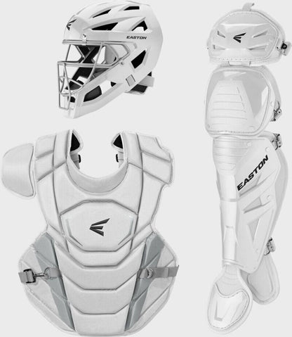 Baseball Catcher's Set Easton Phenom NOCSAE - Small White New - 2nd String Sports