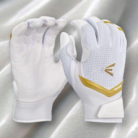 Easton Ghost Ethos Snowstorm LE Fastpitch Softball Batting Gloves - FASTPITCH SOFTBALL - Easton - Women XL - Snowstorm - New - 4D5BCL - 18223