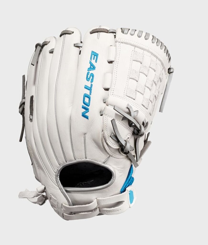 Easton Ghost NX 12.5" Fastpitch Softball Glove - RHT and LHT - 12.5" White New - 2nd String Sports