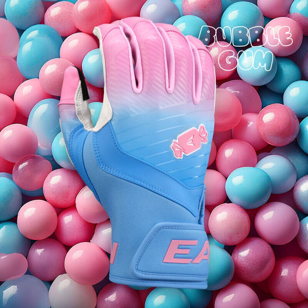 Easton Walk-Off Ethos Bubble Gum Batting Gloves - Bubble Gum New - 2nd String Sports