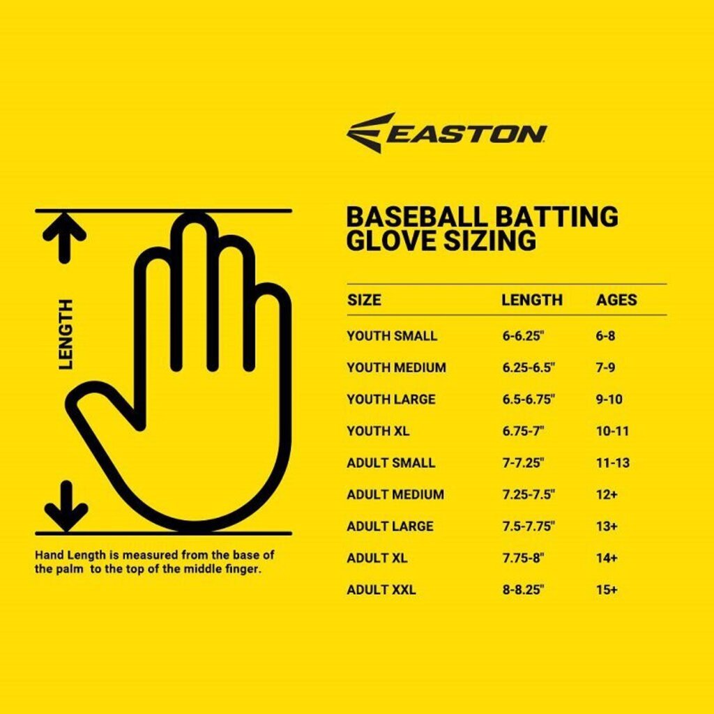 Easton Easton Walk-Off Ethos Locked-In LE Hype Fire 2 Batting Gloves at 2nd String Sports Stuarts Draft VA