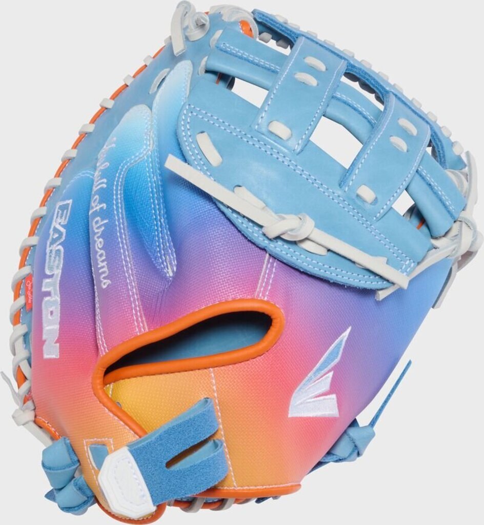 Easton Fastpitch Softball Catcher's Mitt 27 Easton Jen Schro Elite My Why "Dream Big" - LHT/RHT - 33" at 2nd String Sports Stuarts Draft VA