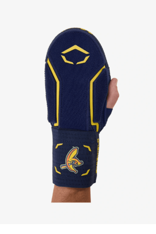 Evoshield X - SRZ Youth Sliding Mitt 2.0 - Multiple Colors - BASEBALL & SOFTBALL - Evoshield - Youth - Sav Bananas - New - 8WYNBL - 18223