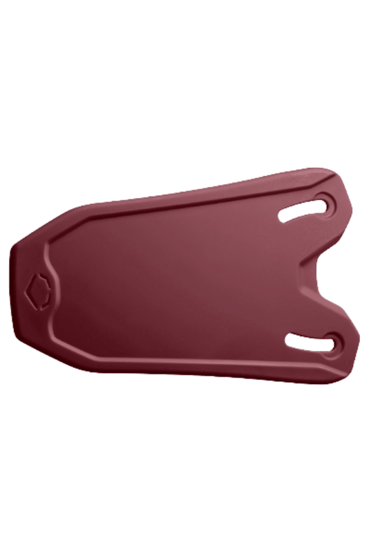 Evoshield Evoshield XVT Bilateral Face Shield (C-Flap) - Matte Maroon at 2nd String Sports Stuarts Draft VA