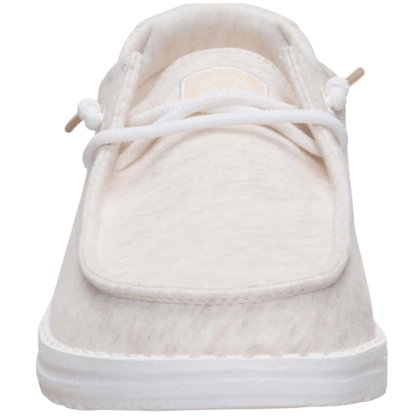 Hey Dude Hey Dude Women's Stretch Jersey Shoes - Oatmeal at 2nd String Sports Stuarts Draft VA