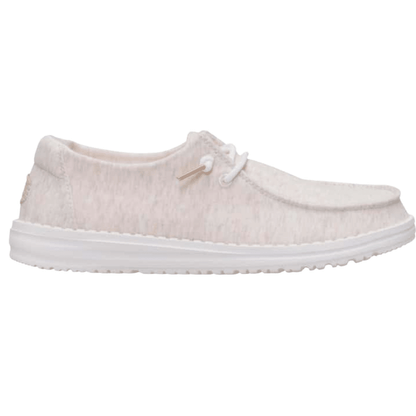 Hey Dude Women's Stretch Jersey Shoes - Oatmeal - - 2nd String Sports