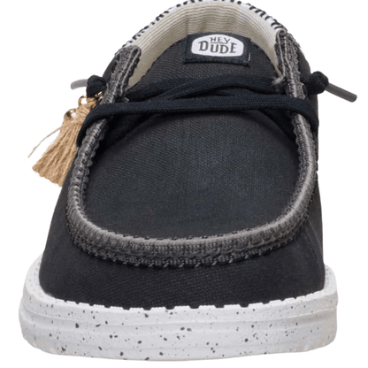 Hey Dude Hey Dude Women's Wendy Funk Beach Woven Shoes - Black/Multi at 2nd String Sports Stuarts Draft VA