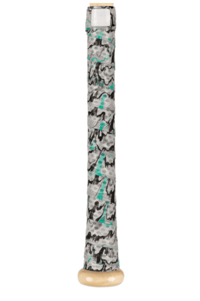 Lizard Skins DSP Ultra Bat Grip Aquamarine Camo 1.1 MM - - 2nd String Sports