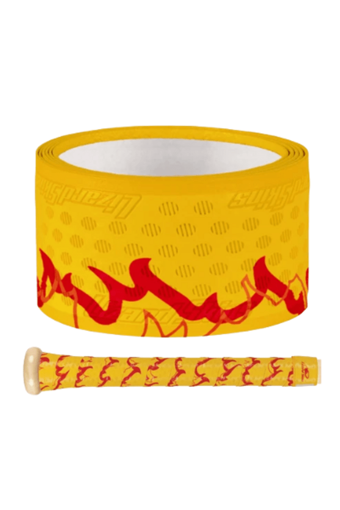 Lizard Skins DSP Ultra Bat Grip Yellow Blaze 1.1 MM - 1.1mm Yellow Blaze New - 2nd String Sports