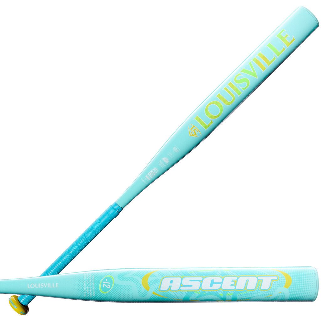 2027 Louisville Slugger Ascent Fastpitch Softball Bat -12 - Teal New - 2nd String Sports