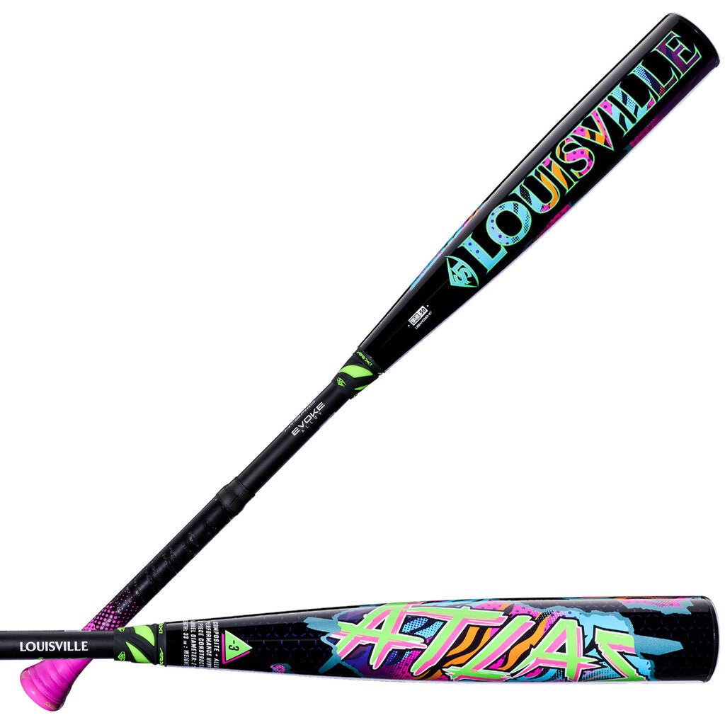 2027 Louisville Slugger Atlas Hybrid Limited Edition "Neon Night" BBCOR Baseball Bat - Neon Night New - 2nd String Sports