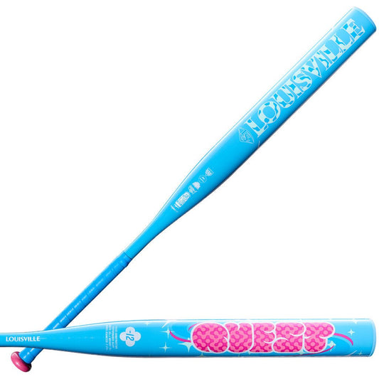 2027 Louisville Slugger Quest Alloy Fastpitch Softball Bat -12 - Blue New - 2nd String Sports