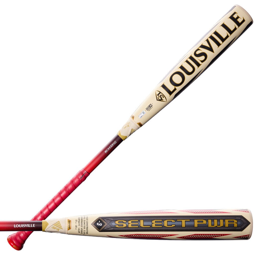 2027 Louisville Slugger Select PWR BBCOR Baseball Bat - Tan Black New - 2nd String Sports