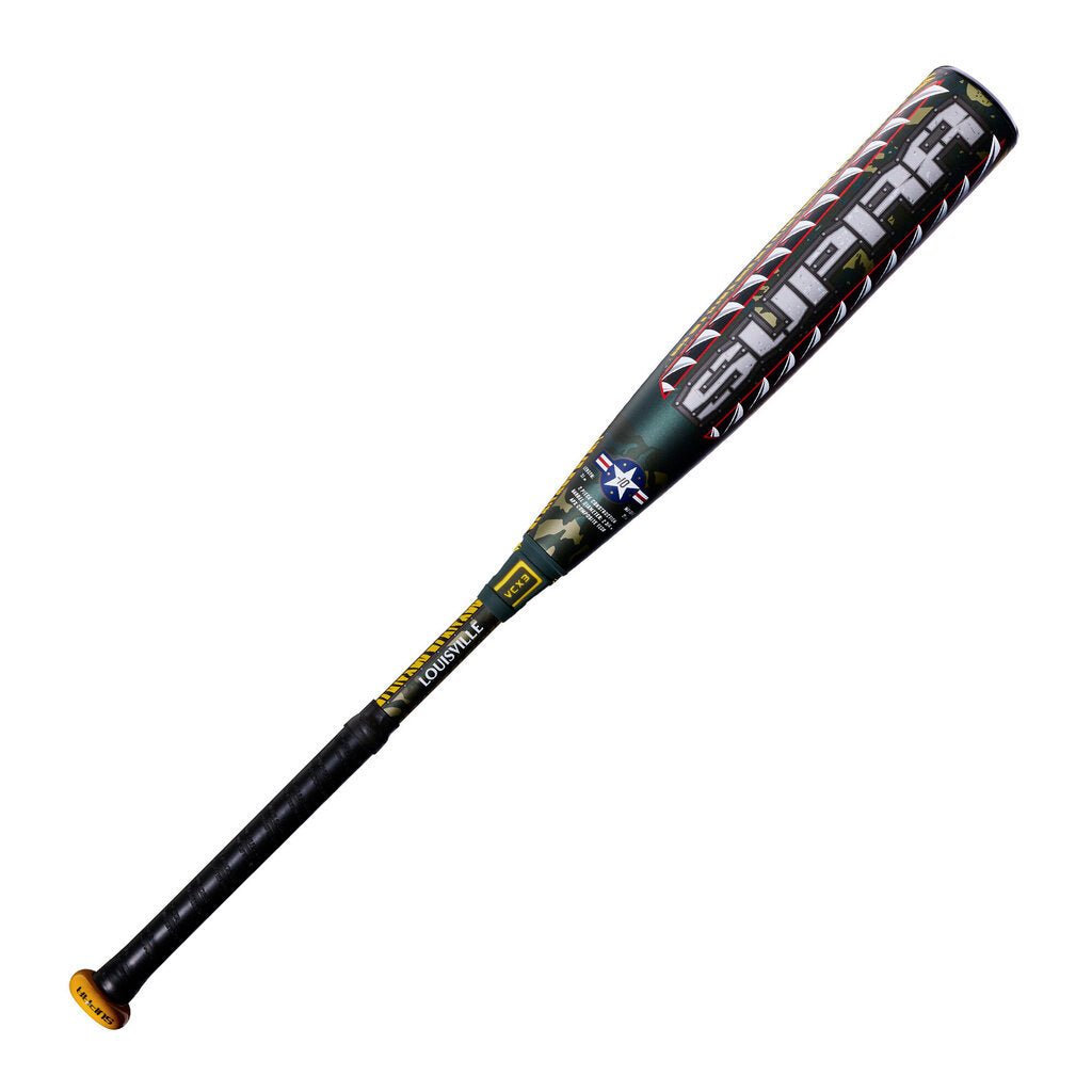 2027 Louisville Slugger Supra USSSA (Travel) Baseball Bat - Limited Edition: TigerShark -10 - - 2nd String Sports