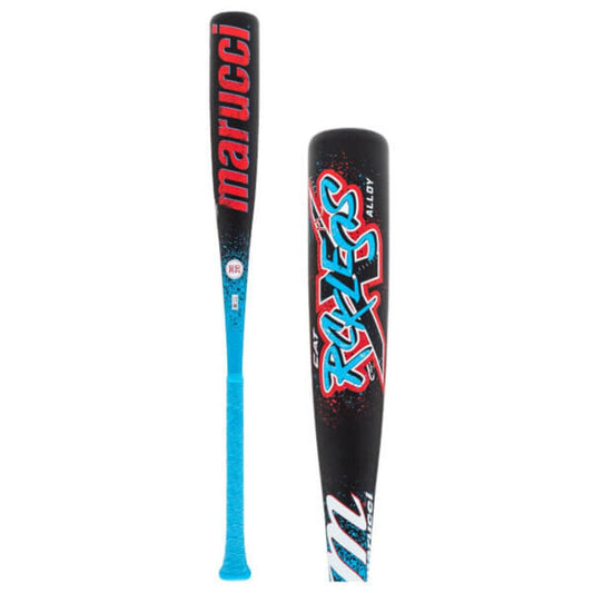 Bat Marucci CatX Rckless Alloy USSSA Baseball Bat -10 - 27 17 Black New - 2nd String Sports