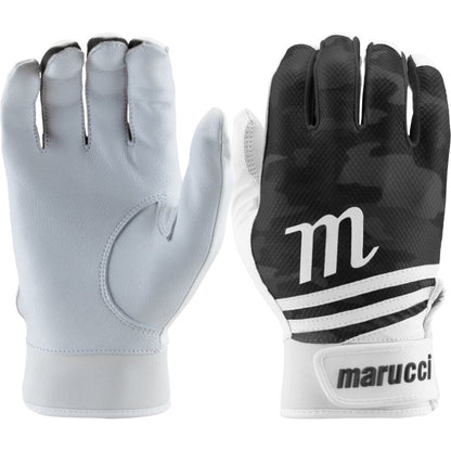 Marucci Crux Batting Gloves - Adult M Black Camo New - 2nd String Sports