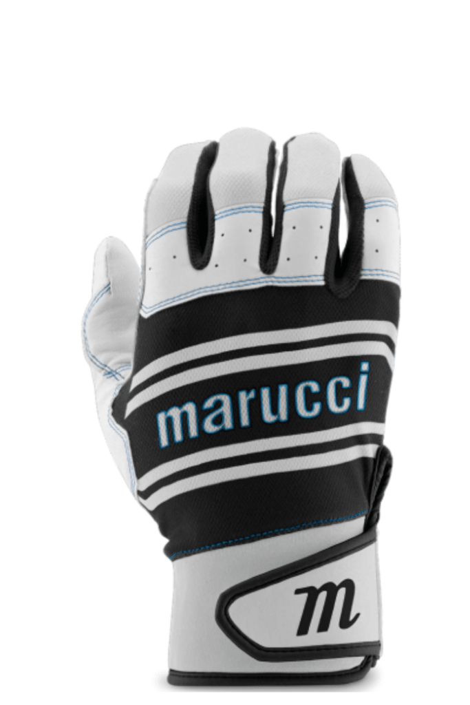 Marucci Swift Lite Batting Gloves - Adult S Black Grey New - 2nd String Sports