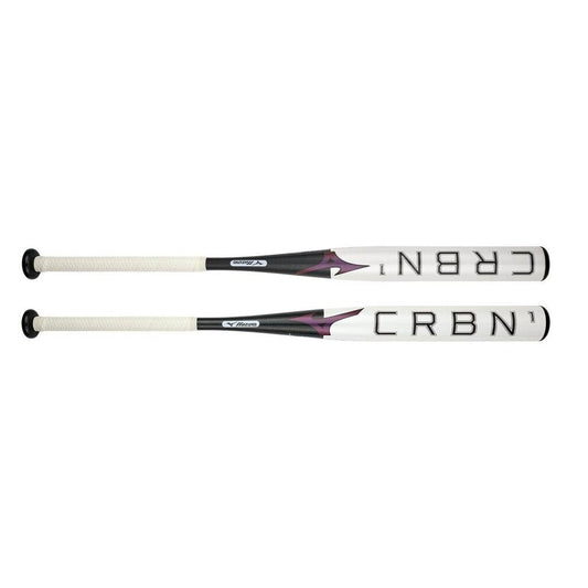 Mizuno CRBN1 Fastpitch Softball Bat -11 - 31 20 White Charcoal New - 2nd String Sports