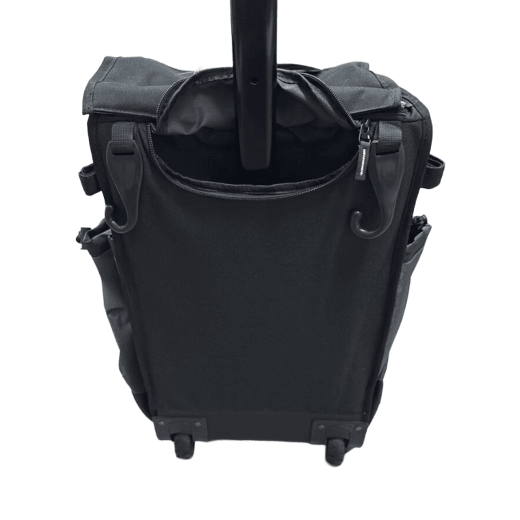 NBS NBS Elite Rolling Baseball/Softball Bat Bag - Black - Large at 2nd String Sports Stuarts Draft VA