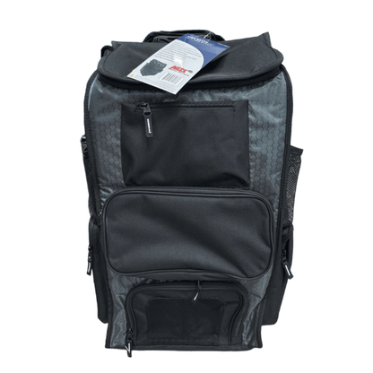 NBS NBS Elite Rolling Baseball/Softball Bat Bag - Black - Large at 2nd String Sports Stuarts Draft VA