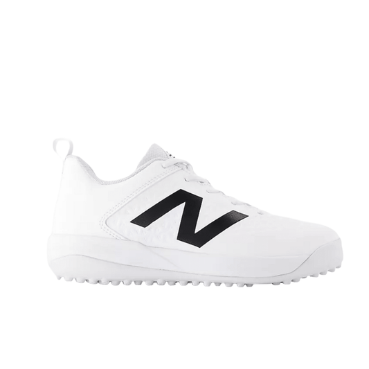 New Balance 4040V8 Youth Turf Shoe - 3.5 Kids White New - 2nd String Sports