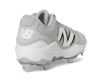 New Balance New Balance Men's 3000V7 Metal Baseball Cleats (Columbia Blue or Grey) at 2nd String Sports Stuarts Draft VA